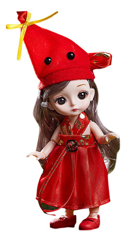 Muñeca China, Ropa Para Vestir, Articulada Y Móvil, Niña