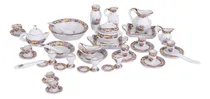 Comprar . 40pcs Casa De Muñecas En Miniatura Mercancías Comedor