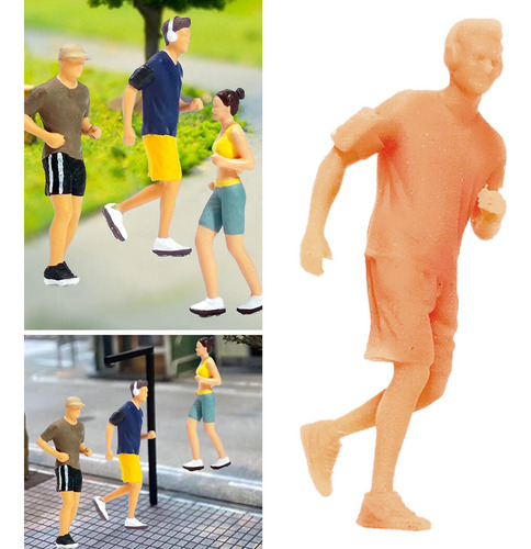 Figura De Sin Pintar 1/64, Accesorios De Película Estilo B