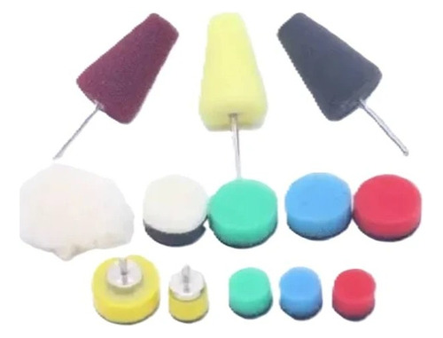 Kit 13 Piezas Pad P/ Mini Polisher Ideal Detailing Importado