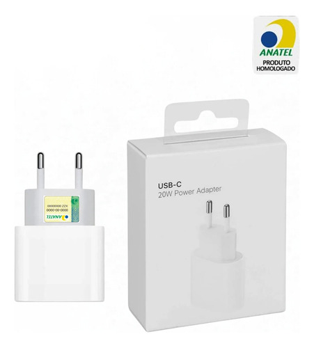 Adaptador De Energia P iPhone SE X Xr 11 12 13 14 Usbc Turbo
