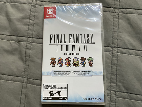 Final Fantasy Switch Edição Aniversário Físico Lacrado