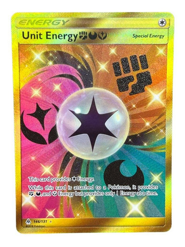 Unit Energy Carta Pokemon Inglés Darkness 