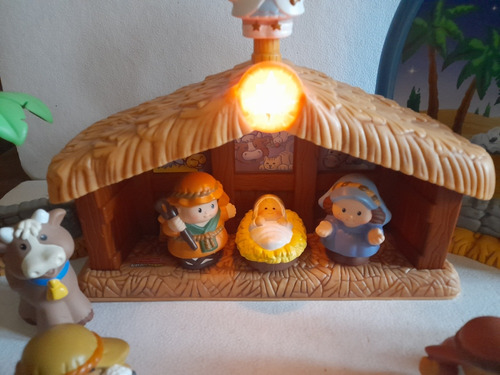 Nacimiento Fisher Price Little People (Usado)