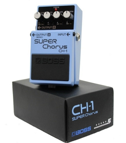 Imagen 4 de 6 de Pedal De Efecto Para Guitarra Boss Ch-1 Super Chorus