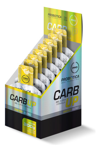 Carb-up Gel Super Formula Cx C/ 10 Un Banana - Probiótica