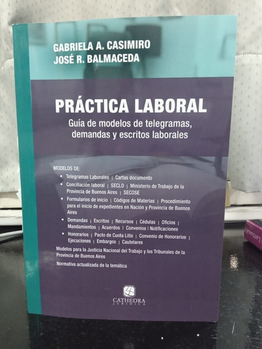 Practica Laboral Guia De Modelos, Telegramas, Demandas