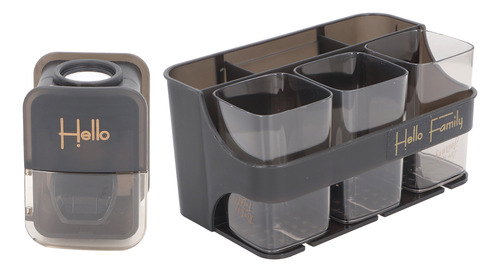 Dispensador De Pasta Dental Con Soporte Para Cepillos De Die