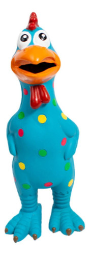 Juguete De Pollo Chillón Con Sonido Para Niños Y Azul