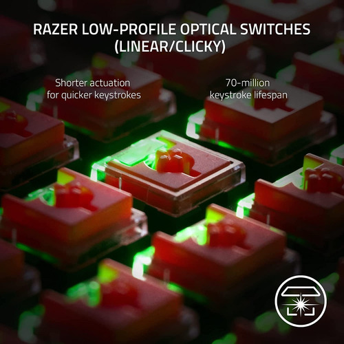Razer Deathstalker V2 Pro Teclado Gamer Wireless Bluetooth
