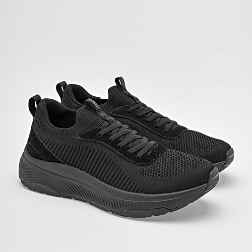 Tenis Hombre Flexi 418901 Negro 128-635