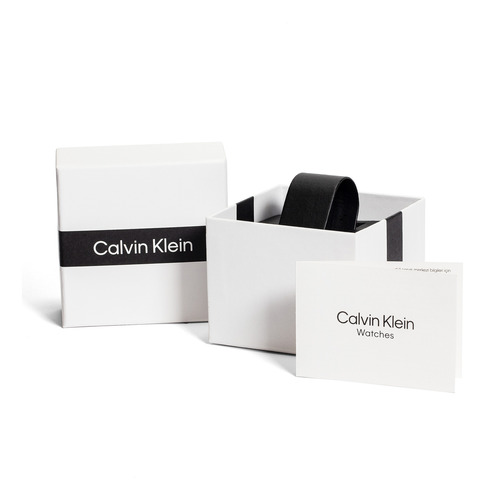 Reloj Calvin Klein 25200217 Hombre Skeleton Negro Dorado