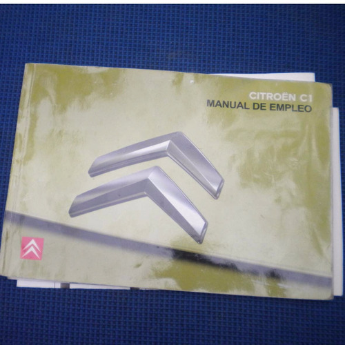 Citroen C1 Manual De Empleo, Ed. Citroen España, Incluye Est
