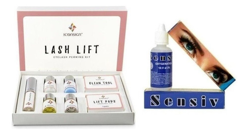 Kit de estiramiento de pestañas InConsign Lash Lift y tinte Sensiv Ox