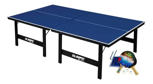 Mesa para Tênis de Mesa Ping Pong com Kit Completo Carrefour - foto 1
