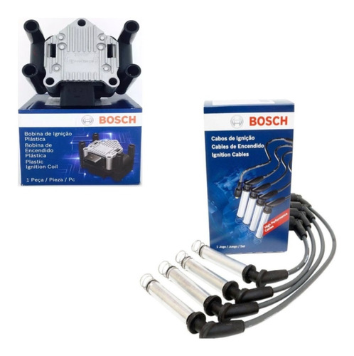 Kit Bosch Bobina+cables Vw Gol Trend / Fox / Suran / Voyage