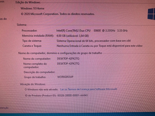 Imagem 6 de 7 de Cpu Dell Optiplex 960 Intel Core 2 Duo 4gb Hd 160gb W10