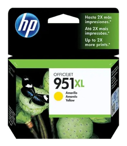 Tinta 951xl Yellow Original Hp