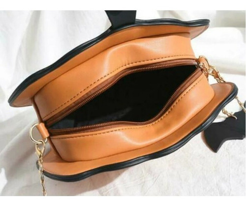 Imagen 4 de 8 de Bolsa Crossbody Moda Diseño Halloween Calabaza Bandolera