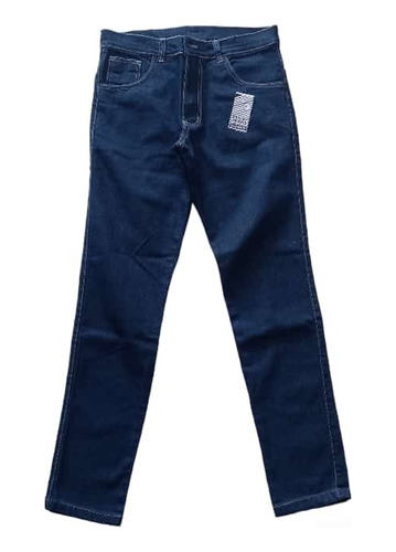 Pantalon Jean Hombre Eco Azul Talle Especial | El As [3550]
