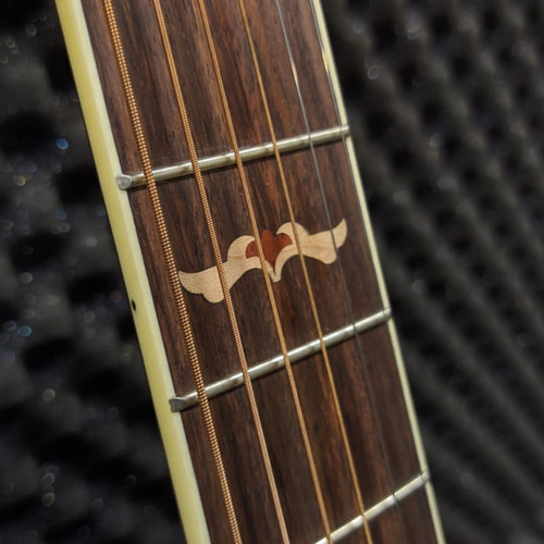 Imagem 6 de 10 de Violao Crafter Stg G-18ce Eletroacústico Solid Cedro Bag