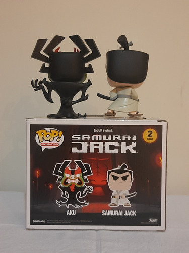 Funko Pop Aku & Samurai Jack 2 Pack (2019 Fall Convention)