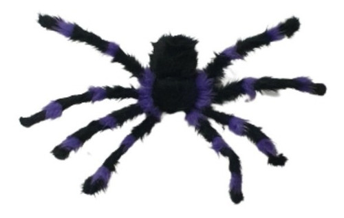 Araña Peluda 60 Cm- Bichos- Halloween- Decoración- Gigante!!