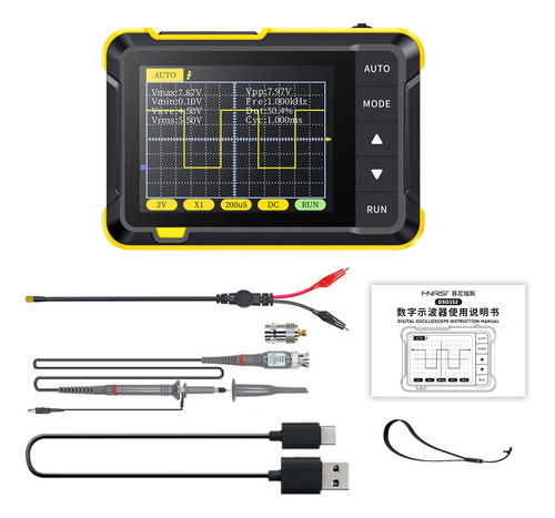 Osciloscopio Digital Y Portátil De 400v De Tensión