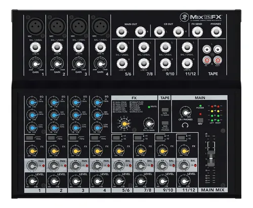 comprar Consola Mackie Mix12FX de mezcla 220V