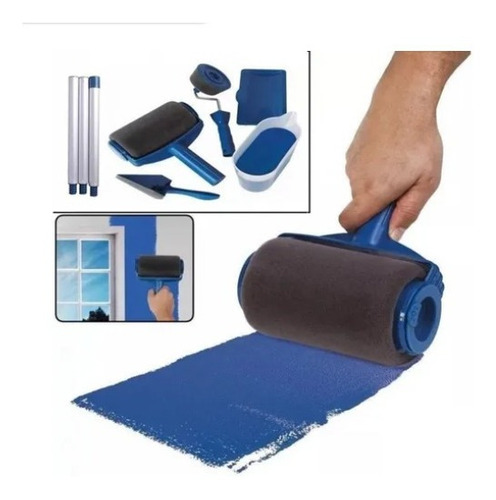 Imagen 2 de 3 de ¿paint Roller Rodillo Recargable Con Accesorios Para Pintar