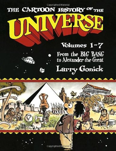Book : Cartoon History Of The Universe Volumes 1-7 - Larr...