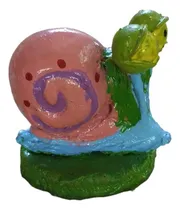 Comprar Adorno Pecera Acuario Gary De Bob Esponja Personaje. Envios
