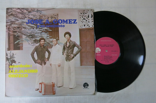 Vinyl Vinilo Lp Acetato Jose A. Gomez Y Su Conjunto Latina