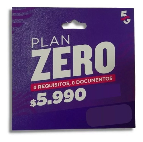 Pack 10 Chip Prepago Wom Plan Zero Incluye 500 Min + 50 Gb 