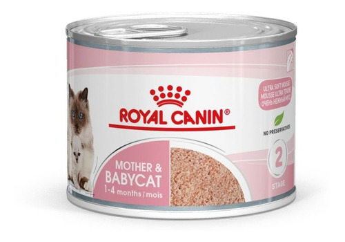 Alimento Úmido Royal Canin Gato Filhote Mother Babycat 195g