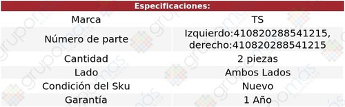 Par Terminales Interiores Ts Renault Clio 2002 A 2010