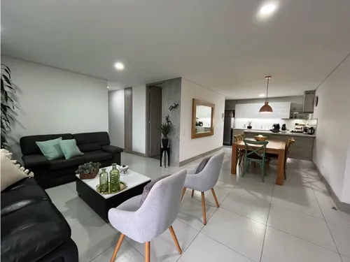 Apartamento Con Súper Balcón Y Vista- Área 116 Mt- 3 Alcobas-los Mesa