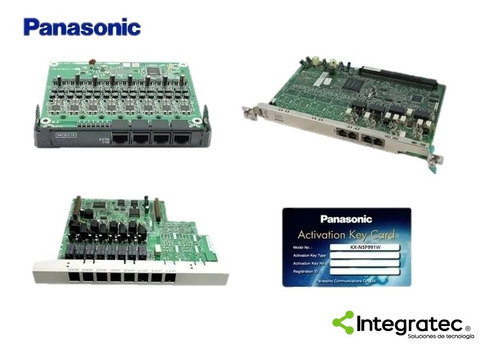 Tarjetas - Licencias Para Centrales Telefonicas Panasonic