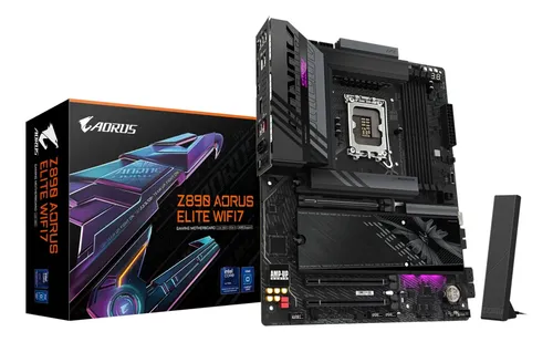 GIGABYTE Z890 AORUS ELITE WIFI7 Scheda Madre - Supporta CPU Intel Core