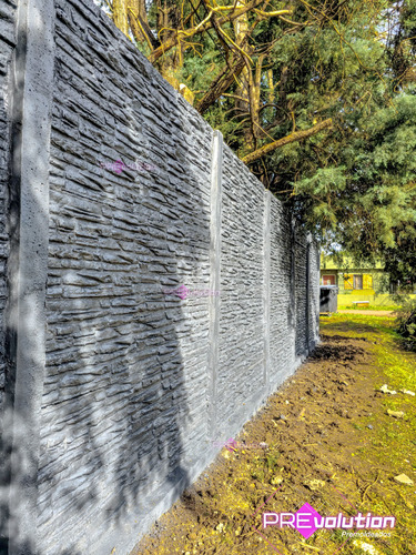Pared Cerco Perimetral De Hormigon Armado Premoldeado