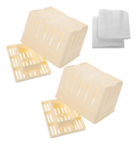 Kit Para Hacer Queso Vegano, 2 Juegos, Molde Para Prensar To