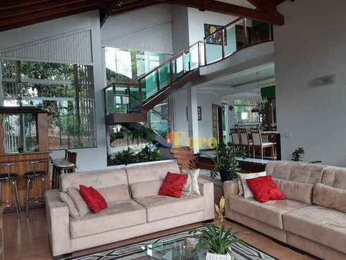 Chácara Com 3 Dormitórios À Venda, 1000 M² Por R$ 1.750.000,00 - Condomínio Parque São Gabriel - Itatiba/sp - Ch0187