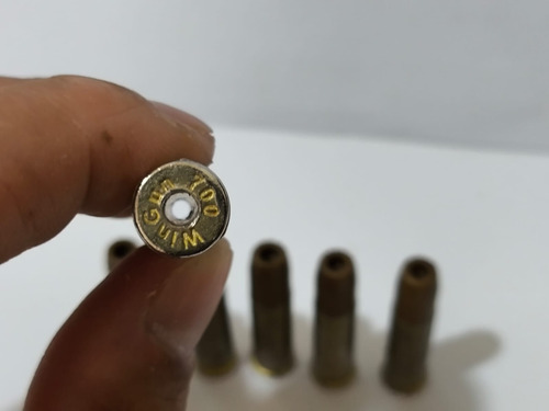Kit 06 Cápsulas Cartuchos Win Gun Revólver Co2 4.5mm (Usado)