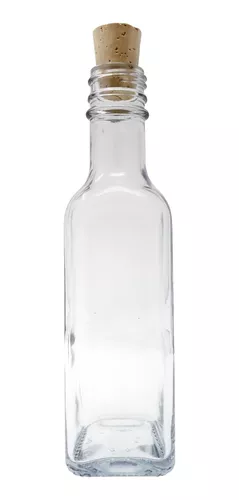 zumos con cierre de corcho para rellenar Nr 200ML para licor vinagre vidrio aceite 24 x 250 ml farmacias 12 o 24 unidades de botellas vacías de 250 ml New-Bost de slkfactory chupitos 