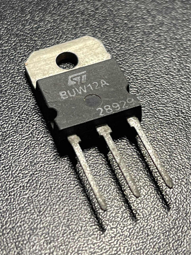 Transistor Buw12a Npn 8amp 450v To-247 Kit Com 05pcs