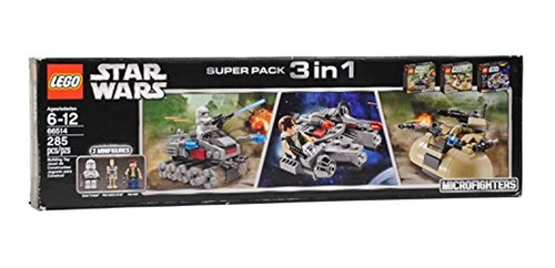 Lego Star Wars Super Pack 3 en 1 66514