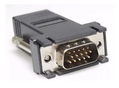 2 Adaptador Vga A Rj45 Mediante Extensor De Ethernet Machos