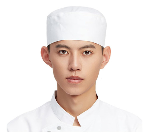 Gorro De Chef Unisex Ajustable Con Malla Transpirable