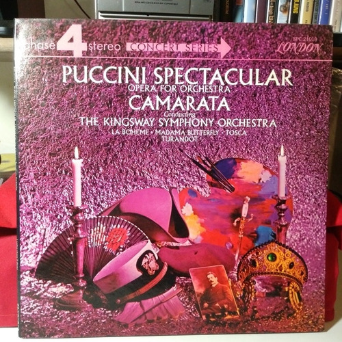 Puccini Spectacular Opera For Orchestra Camerata Lp Leer