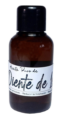 Aceite Herba De Diente De León 30ml  Natural Puro - Orgánico